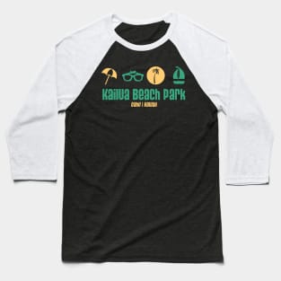 Kailua Beach Park - Oahu, Hawaii - Best Beach in the World Baseball T-Shirt